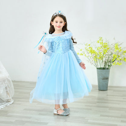 Frozen Princess Dress Elsa Children's Christmas Costume | BUY ONE GET ONE 50% OFF!!!