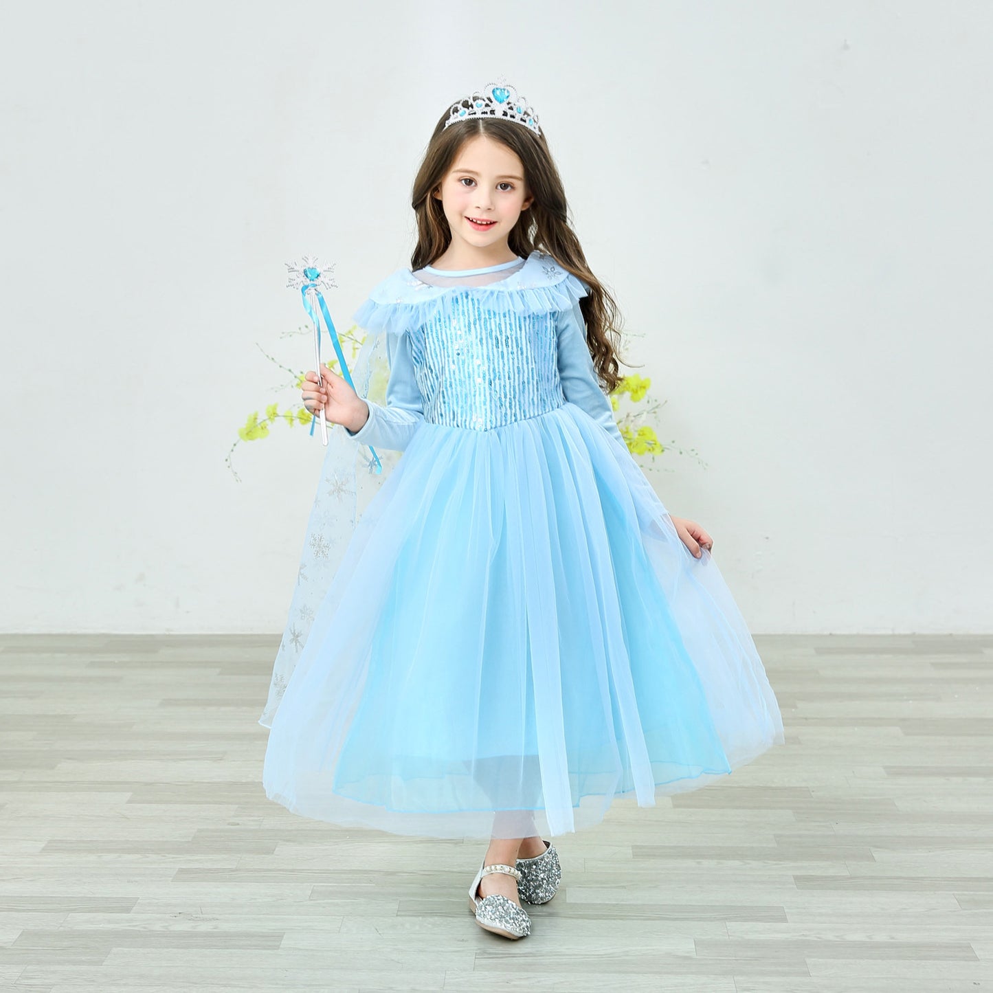 Frozen Princess Dress Elsa Children's Christmas Costume | BUY ONE GET ONE 50% OFF!!!