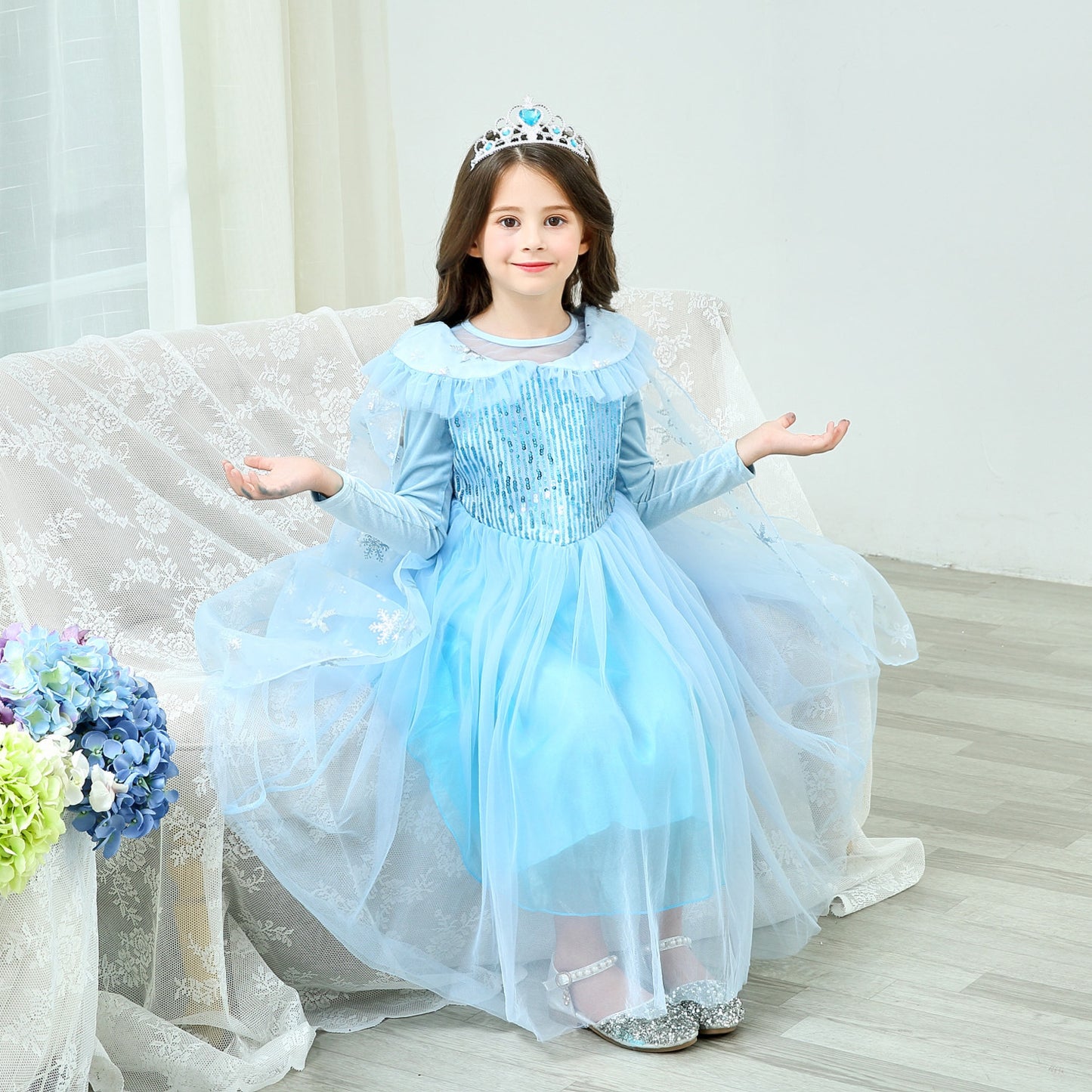 Frozen Princess Dress Elsa Children's Christmas Costume | BUY ONE GET ONE 50% OFF!!!