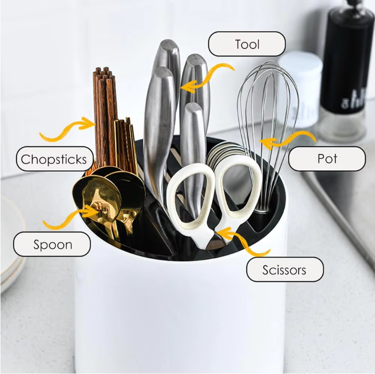 Multi-function Rotating Knife Holder