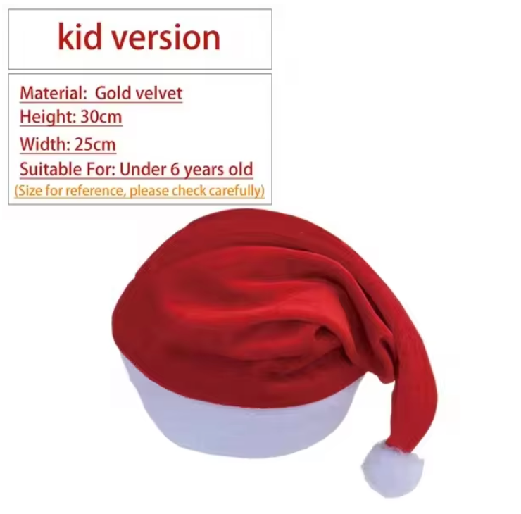 Adult Red Christmas Hat Santa | BUY ONE GET ONE 50% OFF