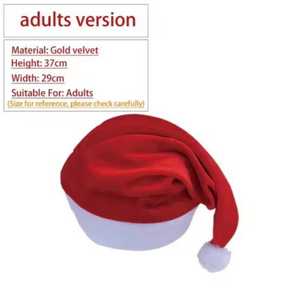 Adult Red Christmas Hat Santa | BUY ONE GET ONE 50% OFF