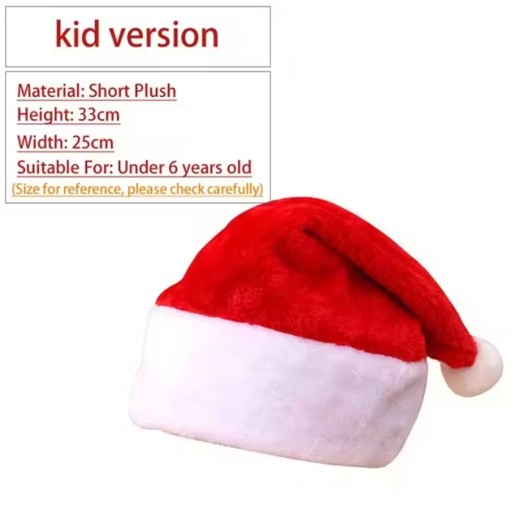 Adult Red Christmas Hat Santa | BUY ONE GET ONE 50% OFF