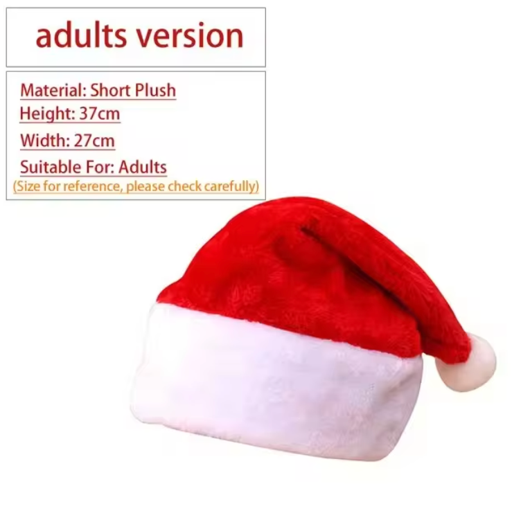 Adult Red Christmas Hat Santa | BUY ONE GET ONE 50% OFF