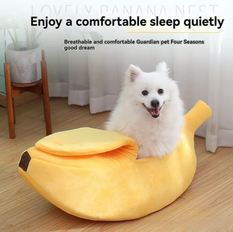 Banana Shape Warm Cat / Dog Bed | BUY ONE GET ONE 50% OFF