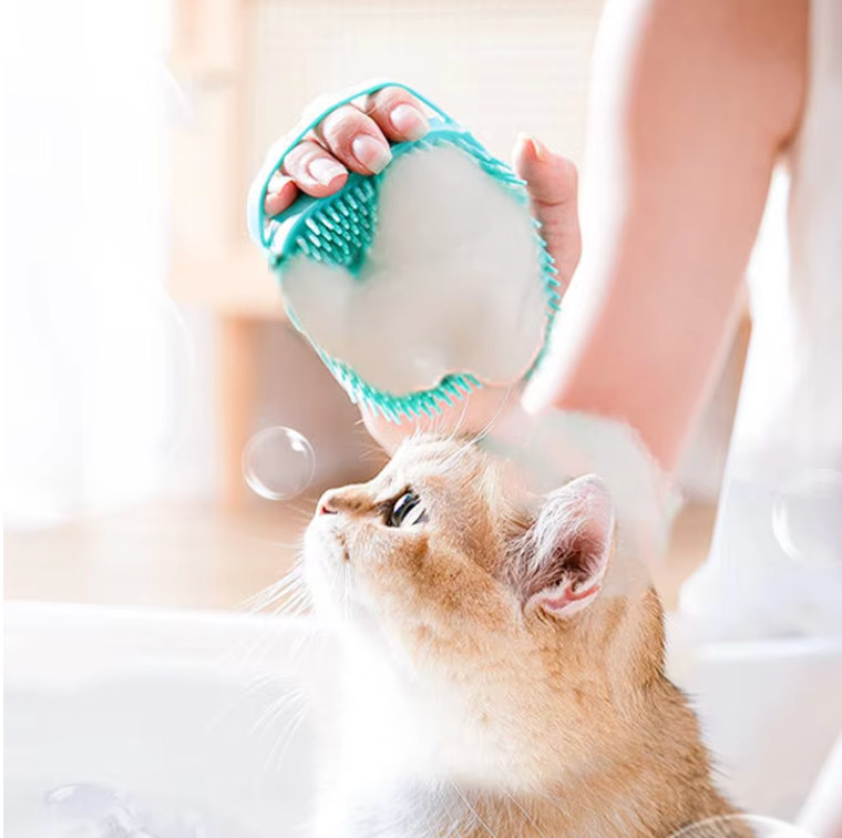 Pet bath brush | Massage brus