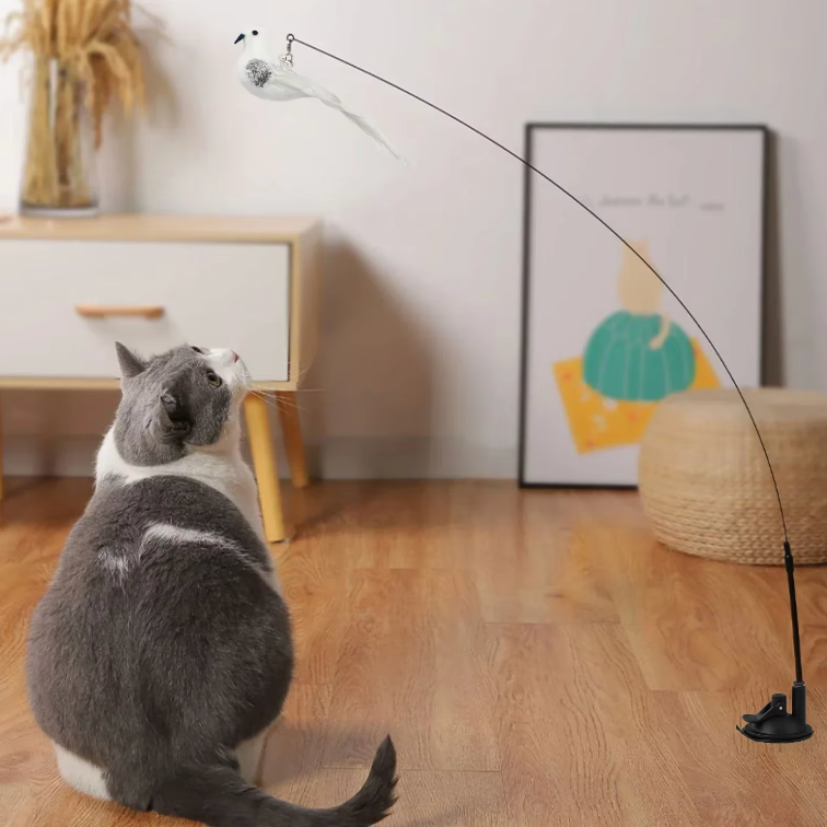 Bird Feather Automatic Cat Flirting Stick | BUY 1 GET 1 FREE