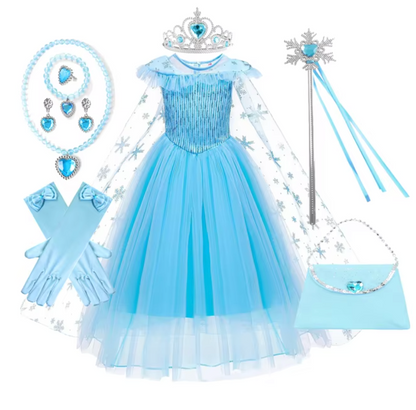 Frozen Princess Dress Elsa Children's Christmas Costume | BUY ONE GET ONE 50% OFF!!!