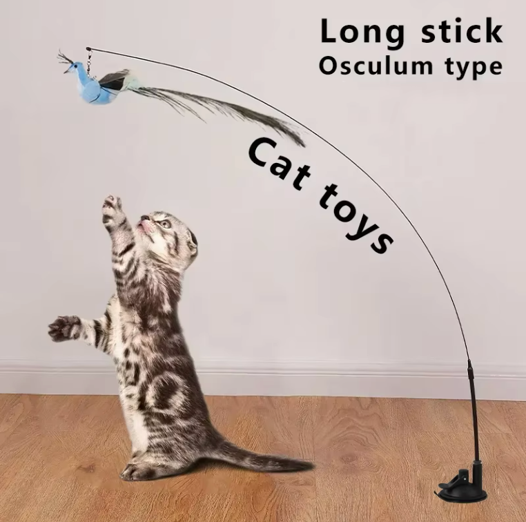 Bird Feather Automatic Cat Flirting Stick | BUY 1 GET 1 FREE