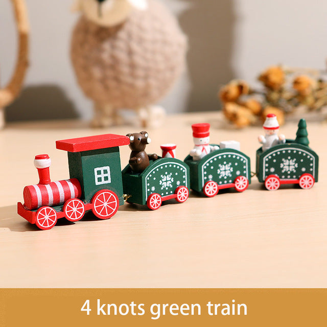 Christmas Wooden Train Merry Christmas Decorations | BUY ONE GET ONE 50% OFF!!!