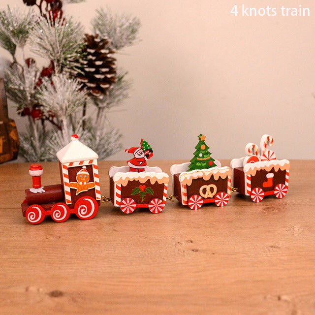 Christmas Wooden Train Merry Christmas Decorations | BUY ONE GET ONE 50% OFF!!!