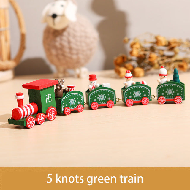 Christmas Wooden Train Merry Christmas Decorations | BUY ONE GET ONE 50% OFF!!!