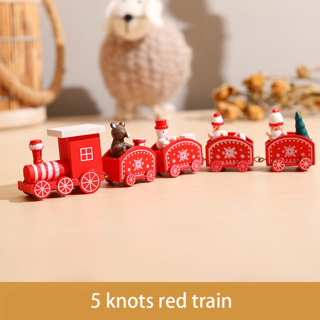 Christmas Wooden Train Merry Christmas Decorations | BUY ONE GET ONE 50% OFF!!!