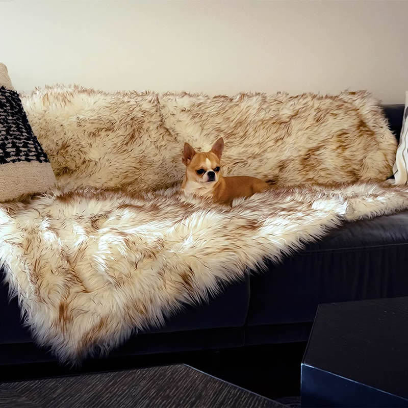 Fox Fur Waterproof Plush Dog Kennel Plush Blanket ｜ BUY ONE GET ONE 50% OFF!!!