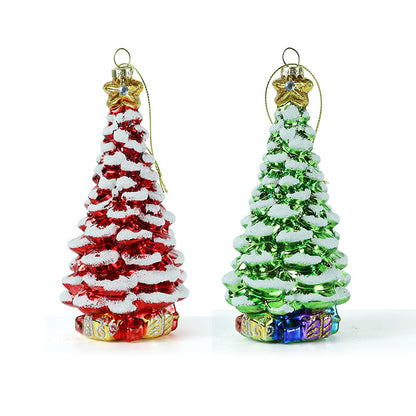 Christmas Tree Glass Pendant | CODE: BUY2GET1