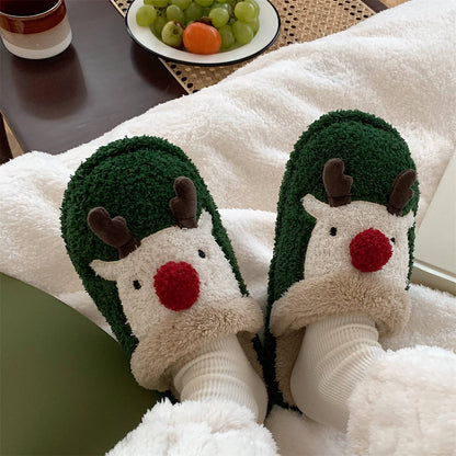 Cute Elk Home Indoor Plush Shoes | BUY ONE GET ONE 50% OFF!!!