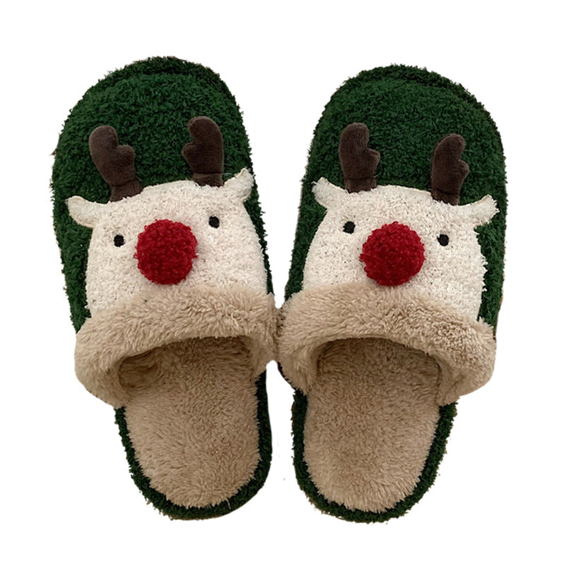 Cute Elk Home Indoor Plush Shoes | BUY ONE GET ONE 50% OFF!!!