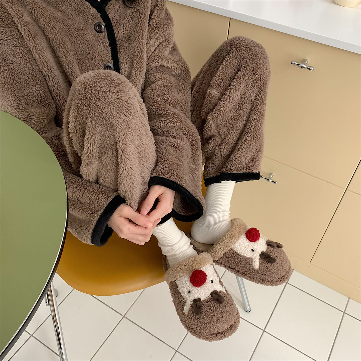 Cute Elk Home Indoor Plush Shoes | BUY ONE GET ONE 50% OFF!!!