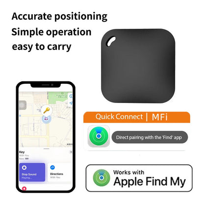 Smart Bluetooth GPS Tracker Work with Apple Find My APP ITag Anti Car Key Pet Kids Finder