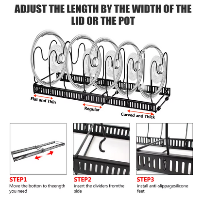 Cookware Storage Rack