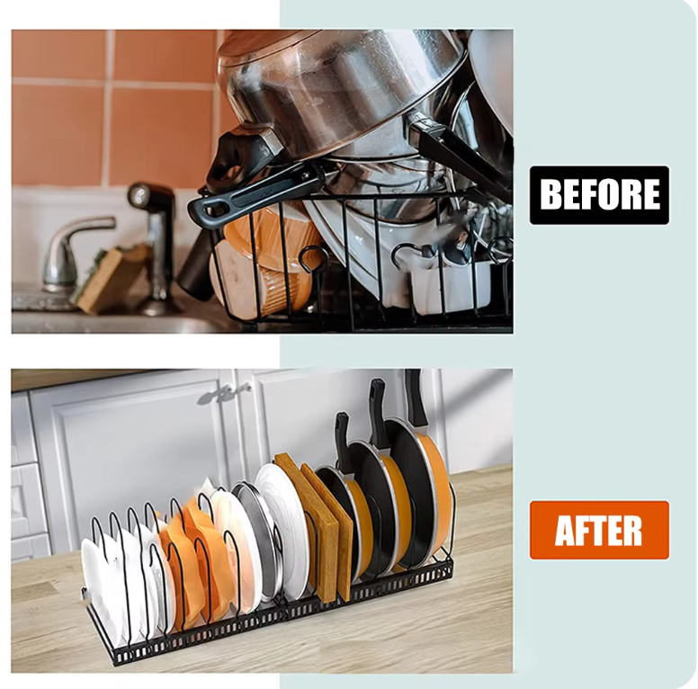 Cookware Storage Rack