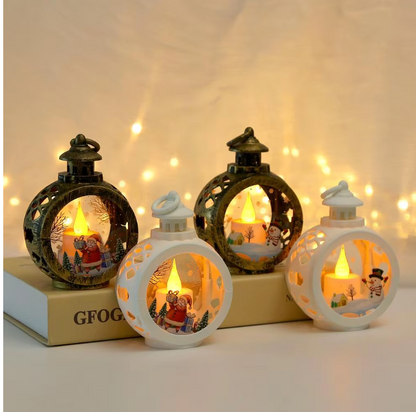 Christmas Led Small Round Lights Portable Lanterns | BUY ONE GET ONE 50% OFF!!!