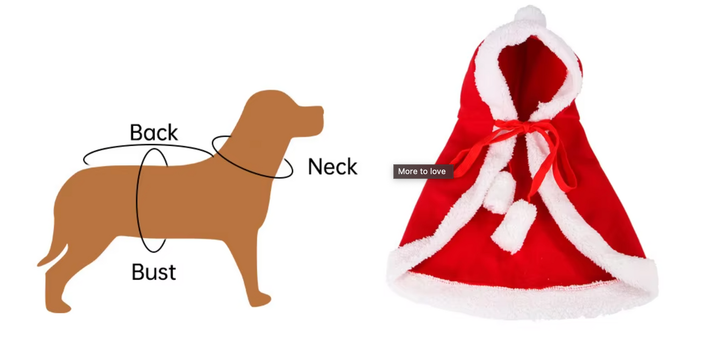 Pet Costume Santa Cosplay Funny Transformed Cat/Dog | BUY ONE GET ONE 50% OFF!!!