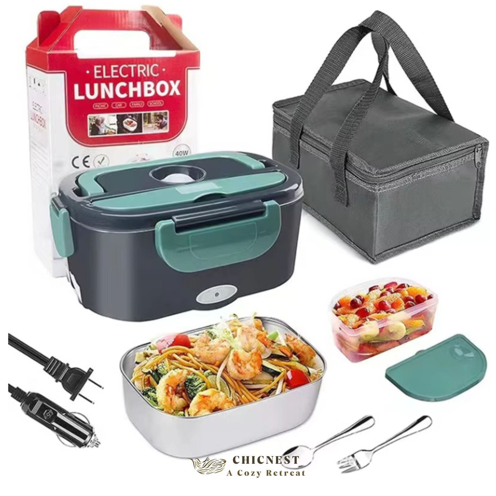 the electric lunch box

self heating lunch box

portable heated lunch box for car

plug in lunch box

lunchbox electric

lunch warmer box

lunch box warmer with timer

kitchen

Electric Lunch Box

50% OFF

10% OFF